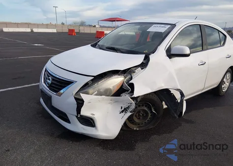 2012 Nissan Versa 1.6 Sv z USA, uszkodzony, nr VIN 3N1CN7APXCL889211